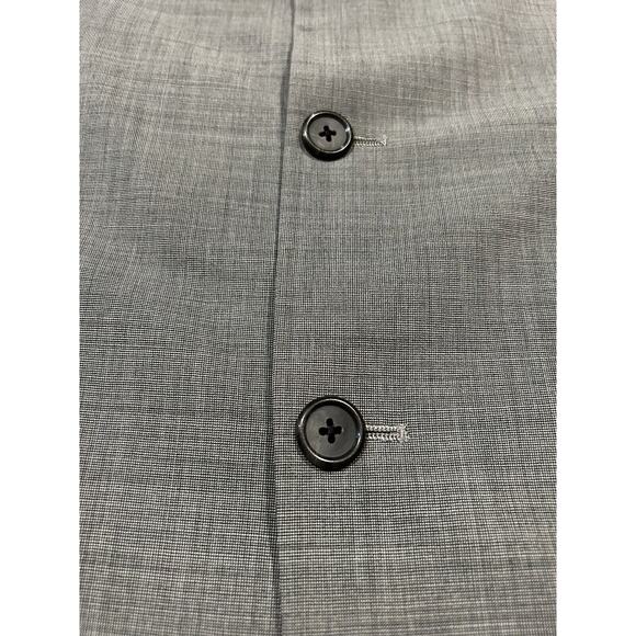 BROOKS BROTHERS 40 R BROOKSCOOL blazer jacket sport suit coat 40R GRAY J23 - Picture 12 of 12